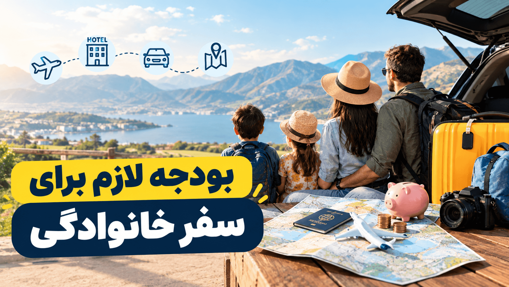 هزینه واقعی سفر چقدر است؟ راهنمای محاسبه بودجه لازم برای سفر خانوادگی قبل از رزرو هتل و بلیط