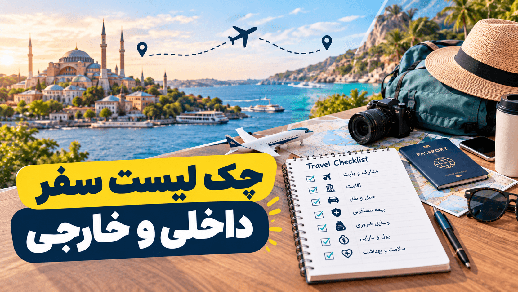 بعد از رزرو هتل چه کنیم؟ چک‌لیست کامل قبل از شروع سفر
